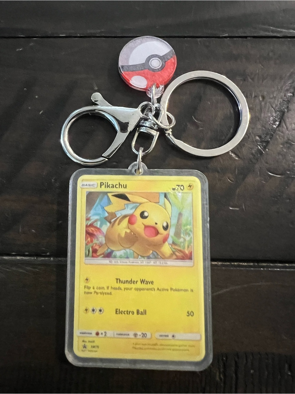 Pokémon Pikachu Acrylic Keychain